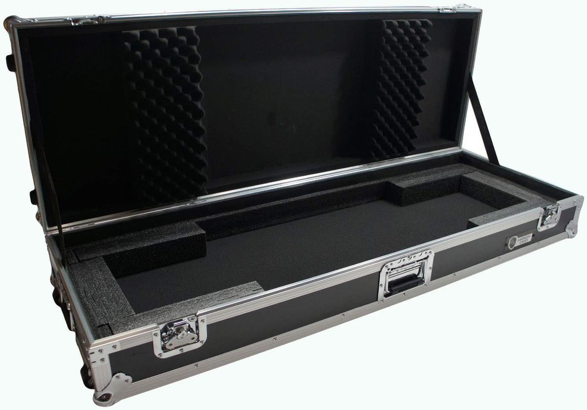 Rolling ATA Hard Case for 88 Note Keyboard F613204