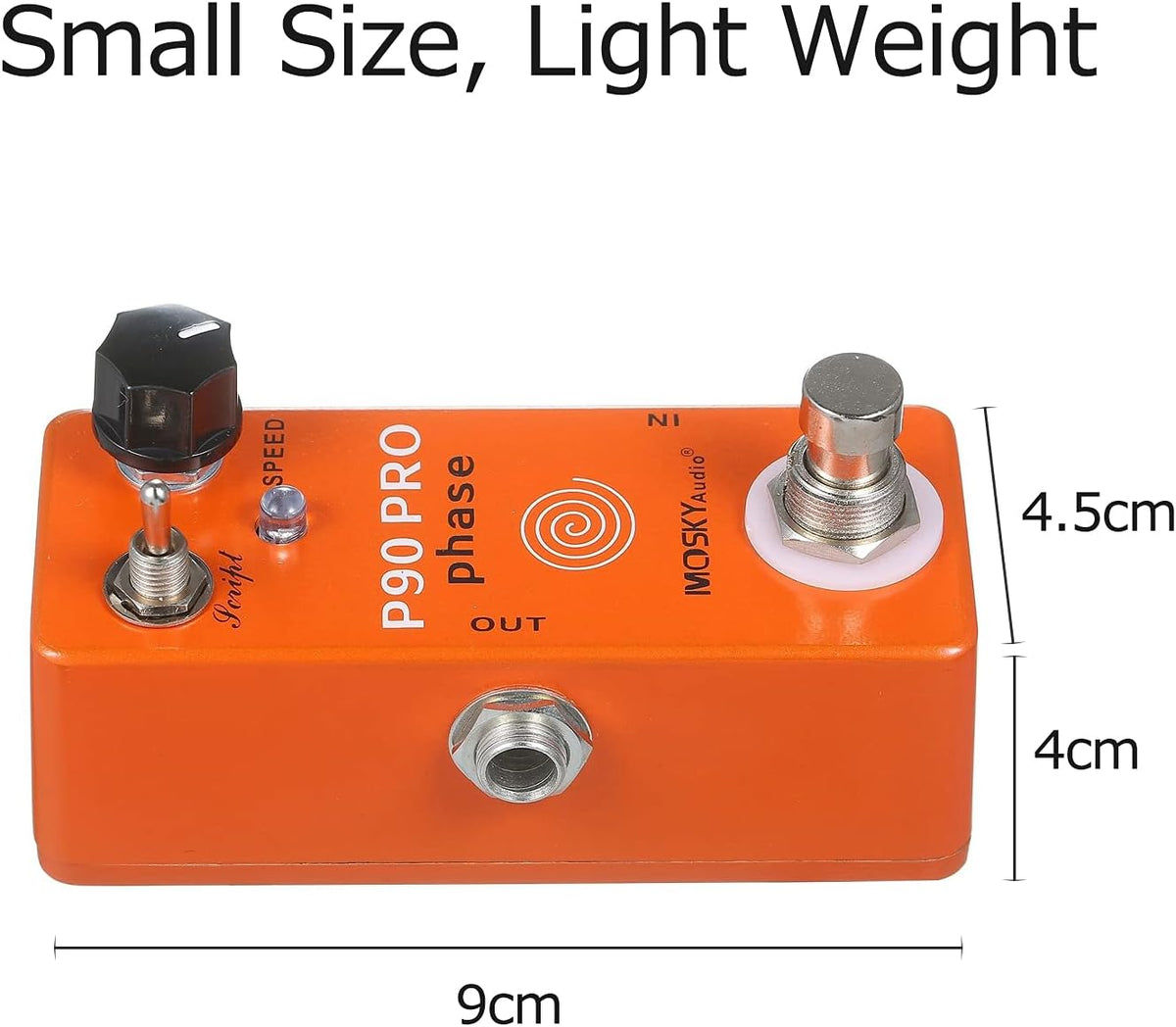 Mini Vintage Phaser Guitar Effect Pedal W772