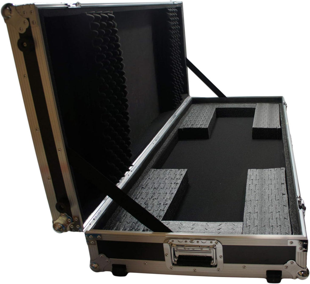 Rolling ATA Hard Case for 88 Note Keyboard F613204