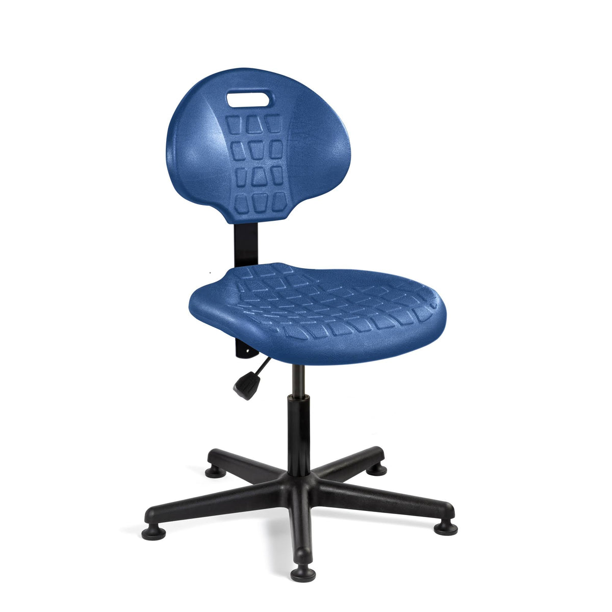 Blue Polyurethane Non Tilt Chair S34967