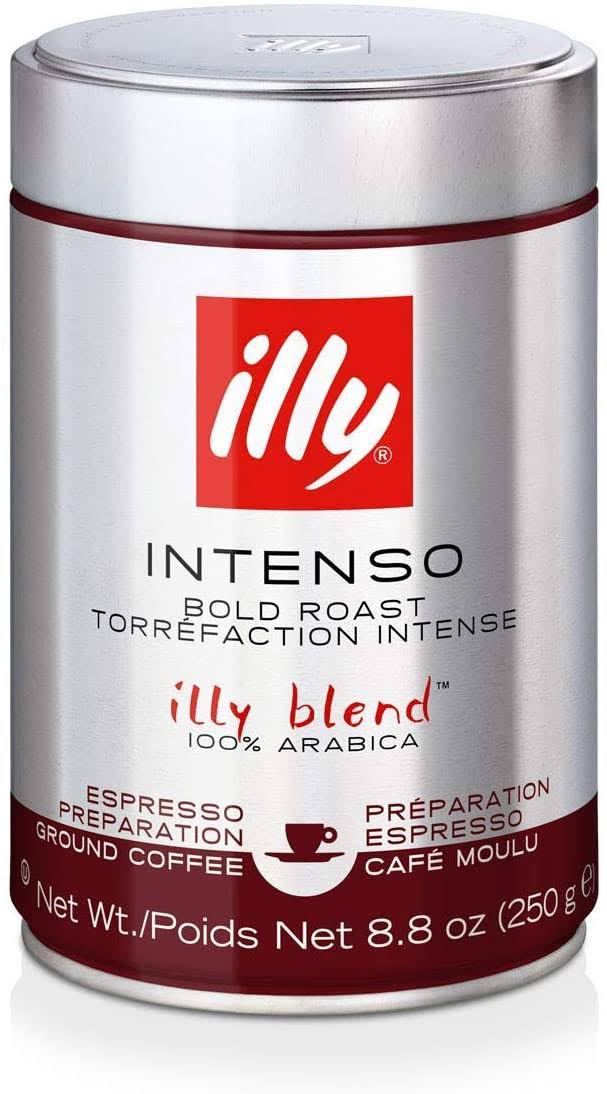 Dark Roast Ground Espresso Coffee 8.8 oz Pack of 4 Q4078