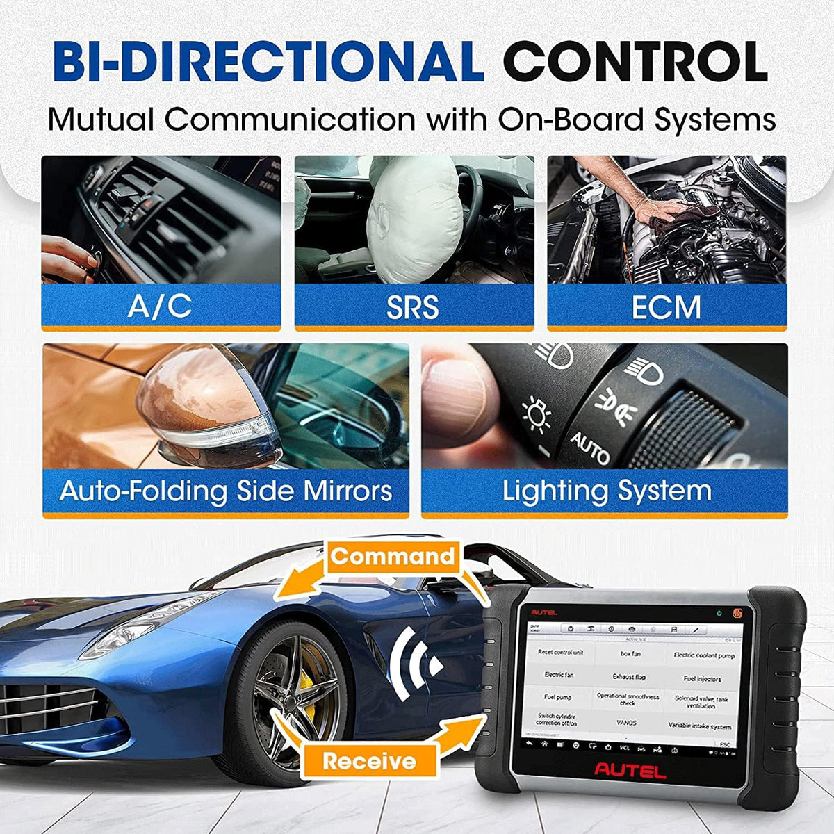 Autel Scanner with Full TPMS Service Function R709