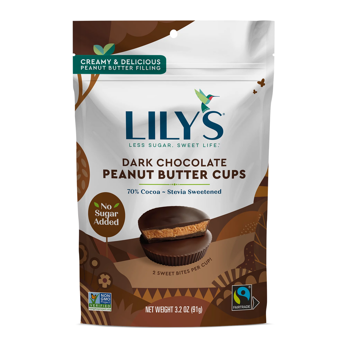 Dark Chocolate Peanut Butter Cup, 3.2 oz L645