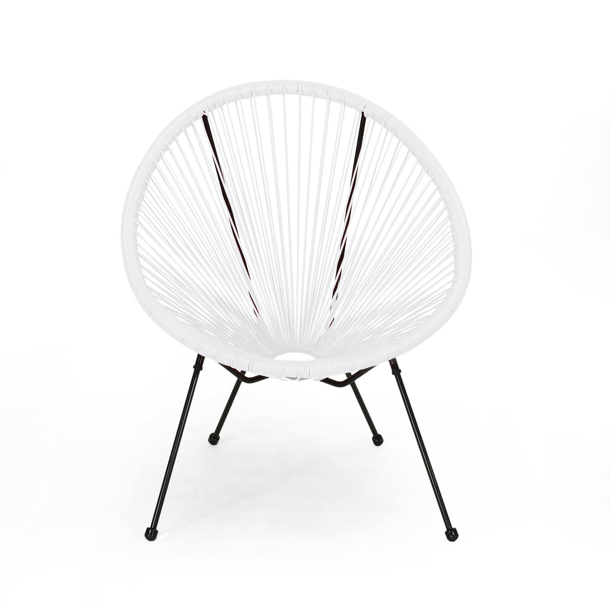 White String Weave Chair Set of 4 Y7038