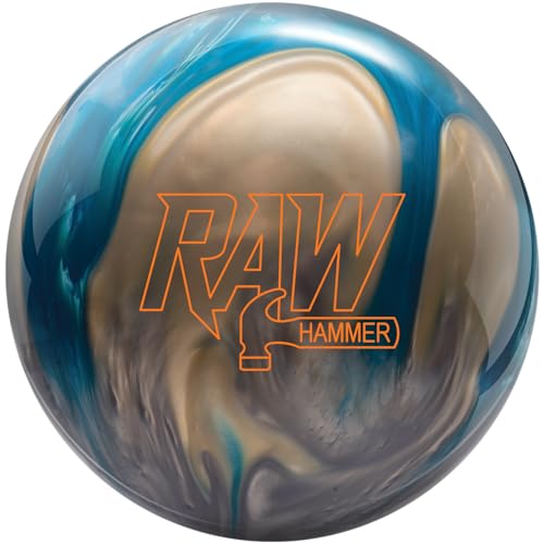 Hammer Raw Blue/Silver Pearl Bowling Ball R6271