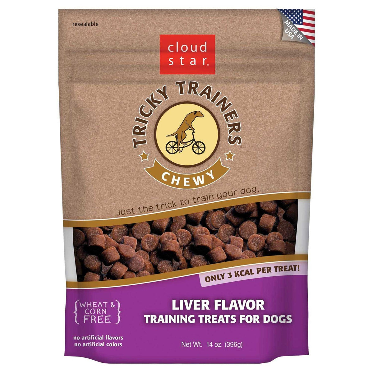 Chewy Tricky Trainers Dog Treats S895653