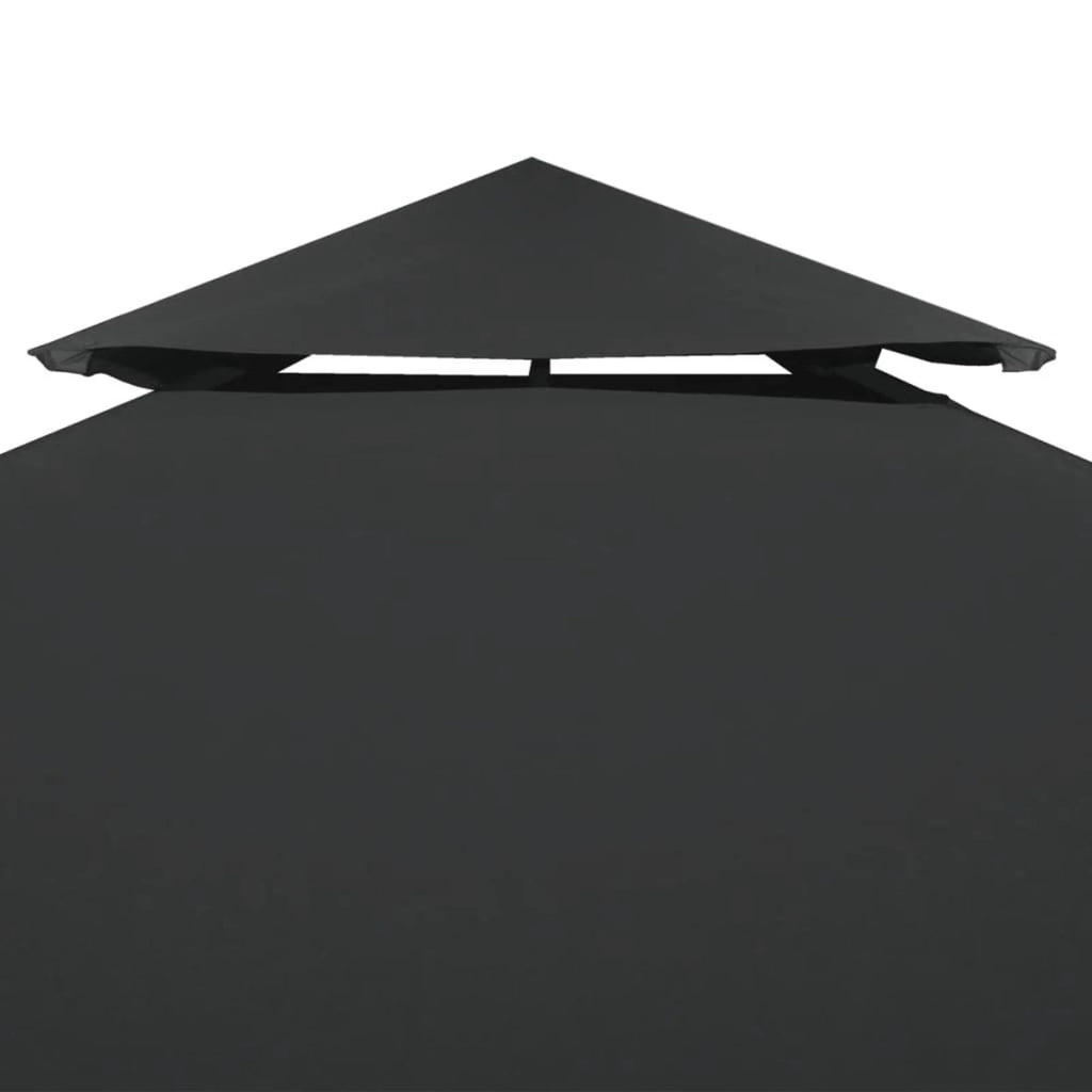 10'x10' Dark Gray Gazebo Cover B80647