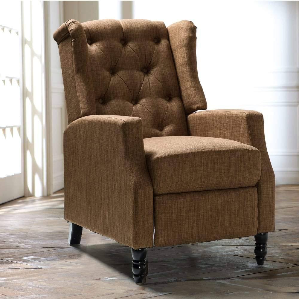 Linen Manual Recliner I917
