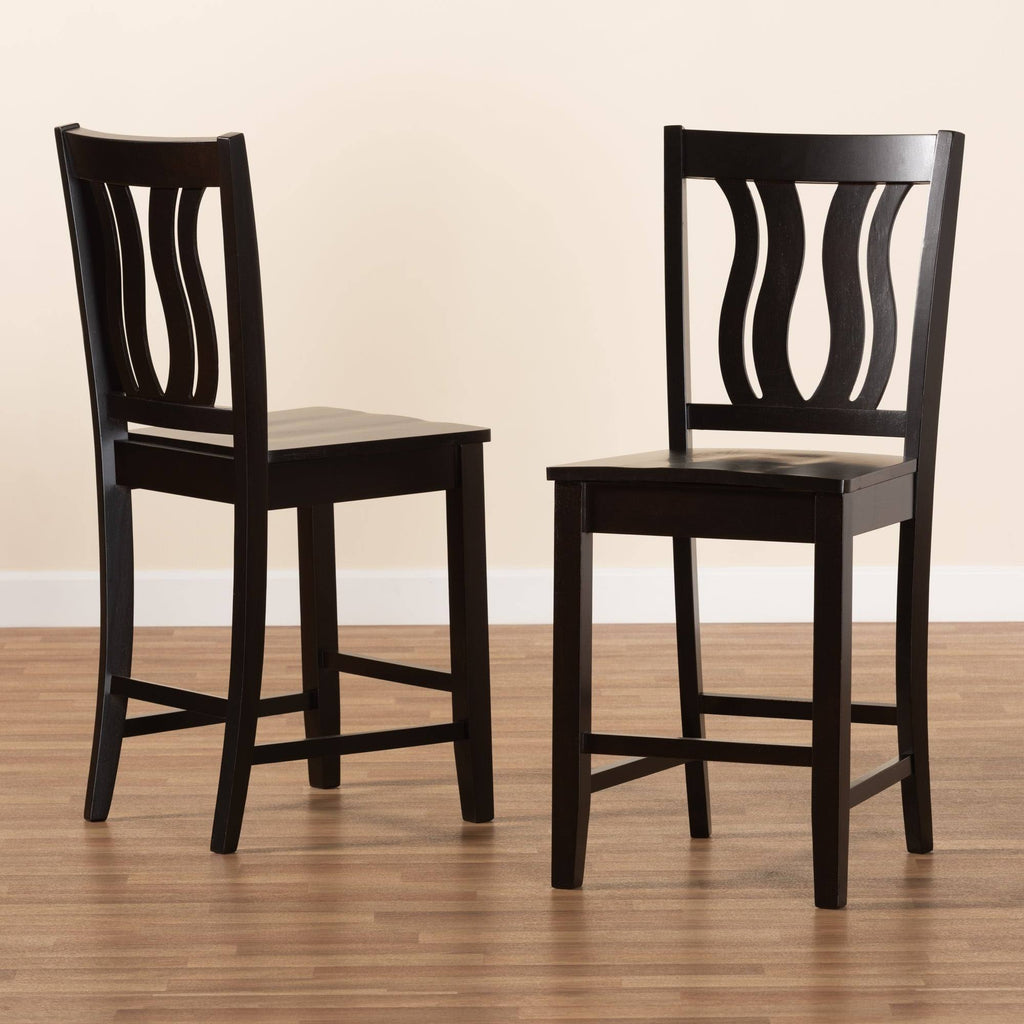 2-Piece Counter Stool Set - Espresso K903987