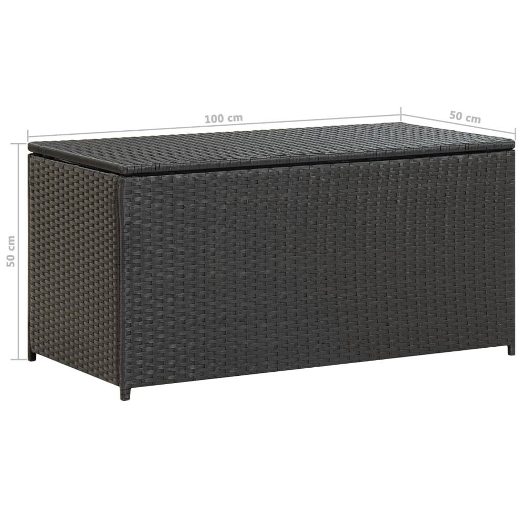 Poly Rattan Garden Storage Box N9144