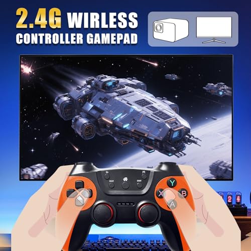Retro Gaming Console with 64GB Plug & Play TV Stick S782170