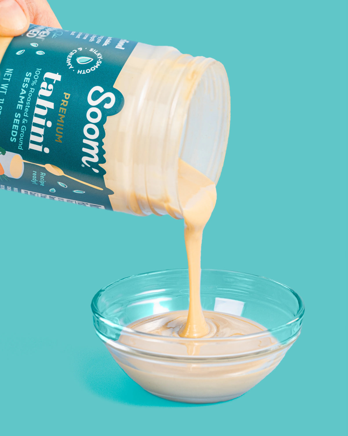 Pure Ground Sesame Tahini 11oz 2 Pack I5327