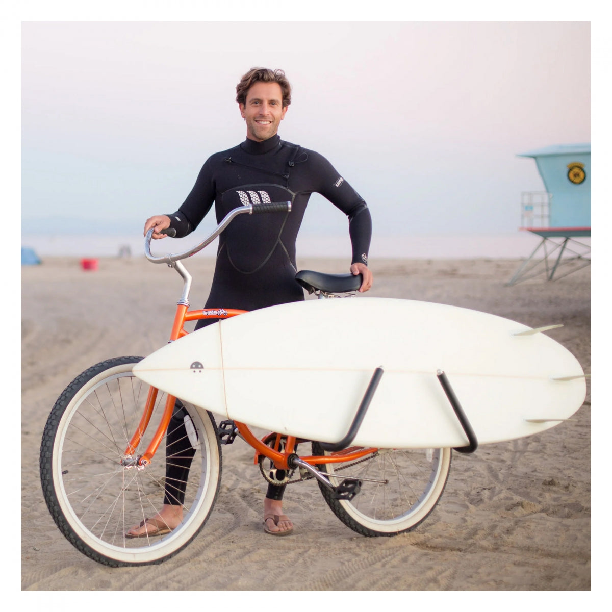 Black Bolt-on Shortboard Rack O792