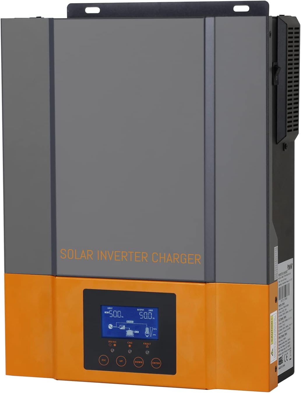 3600W Solar Hybrid Inverter 24V DC to 220-230VAC with 120A MPPT Charge Controller M1536