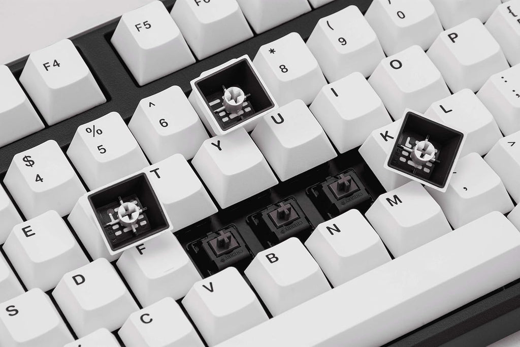White OEM Profile 108 Keys PBT Keycaps with 6.25U Space Bar H142