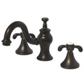 Oil Rubbed Bronze 8 in. Widespread 2-Handle High-Arc Bathroom Faucet Q7336
