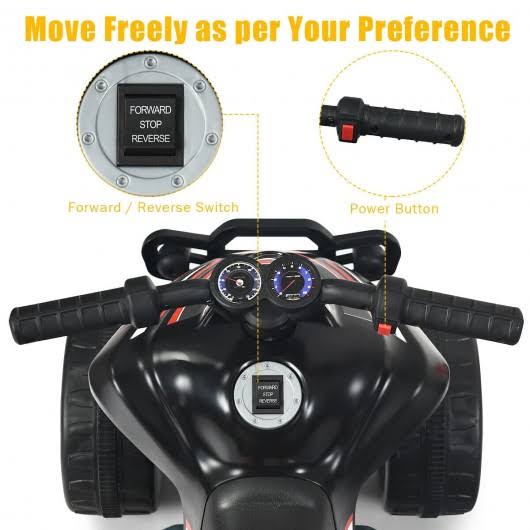 Kids 4-Wheeler ATV Quad Battery Powered Ride on Car L5808