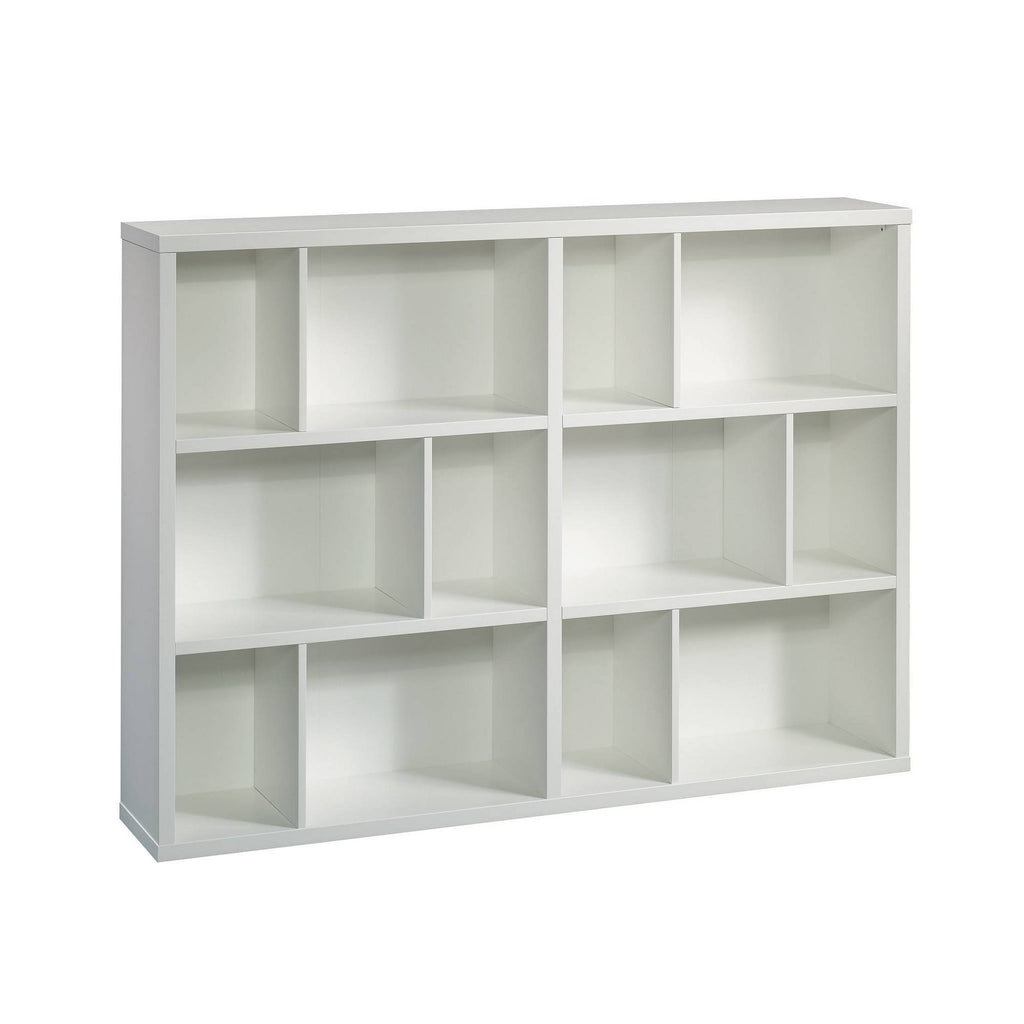 Glacier White Engineered Wood Horizontal Bookcase U42960