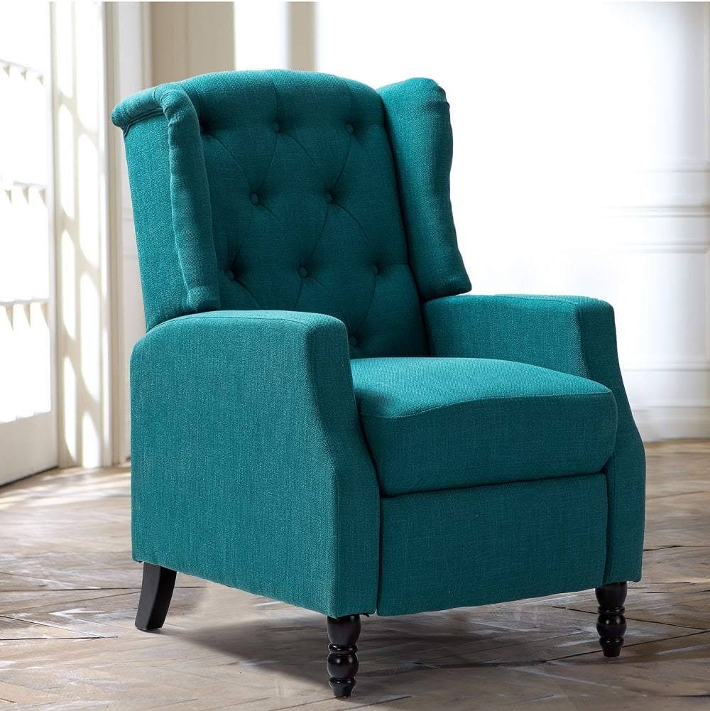 Linen Manual Recliner I917
