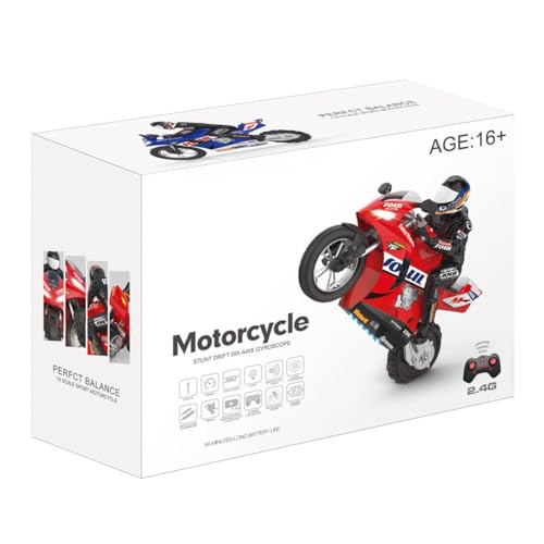 1/6 Scale 2.4GHz RC Self-Balancing Motorcycle Model K8832