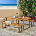 Natural Acacia Wood Picnic Set D121504