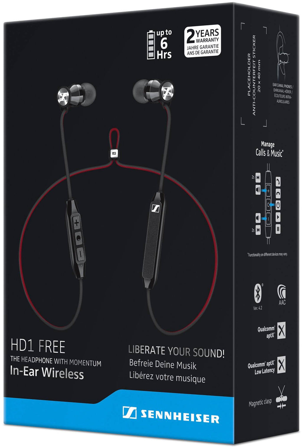 In-Ear Bluetooth Headphones J477445