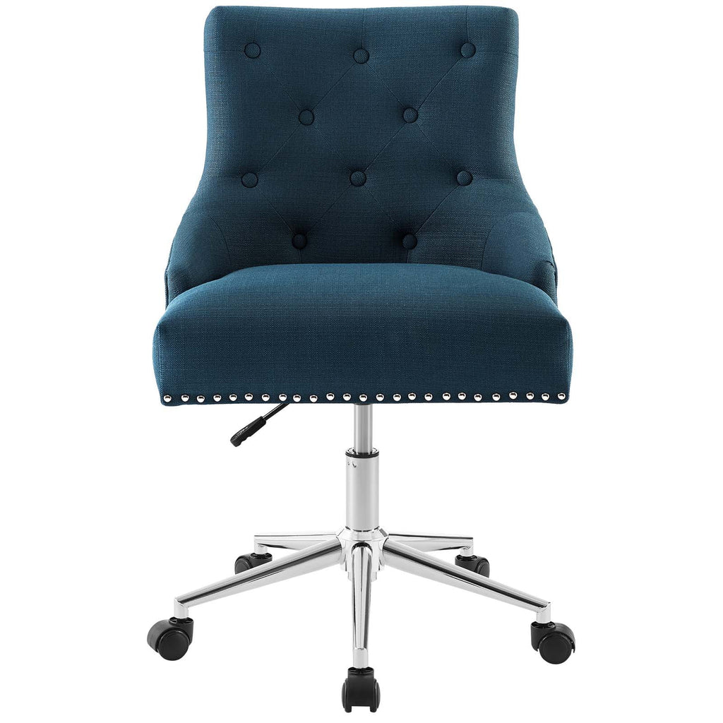 Azure Tufted Upholstered Fabric Swivel Office Chair B165184