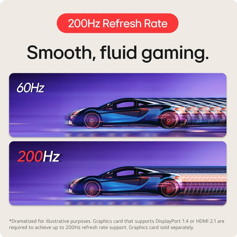 45" QHD 200Hz Curved Gaming Monitor N62880
