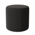 Klein Black Round Ottoman G1883