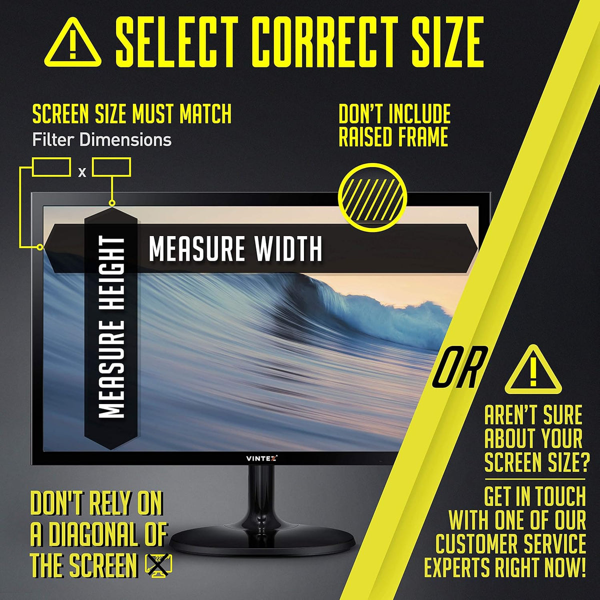 Computer Privacy Screen Filter for Widescreen Monitor E3984