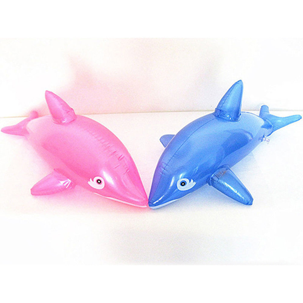 Inflatable Dolphin Fish Beach Swimming Pool Toy Y372929