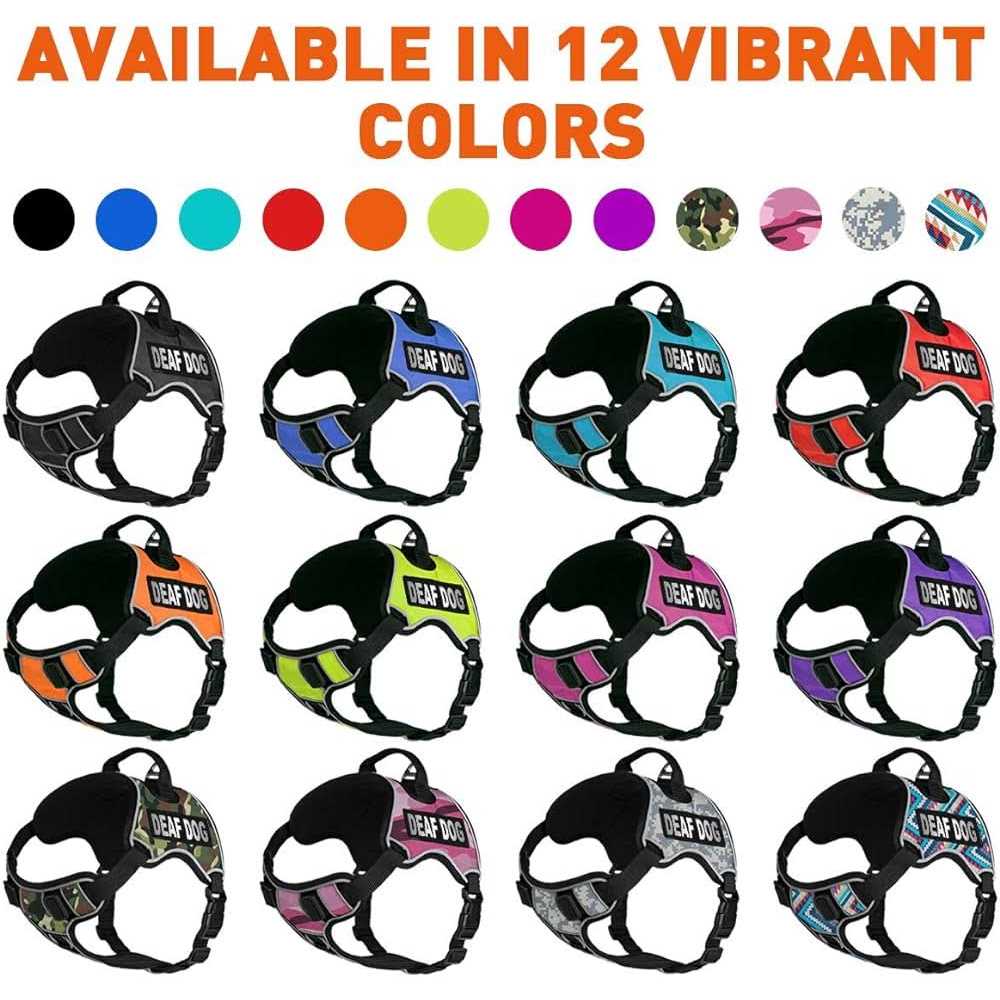 Reflective Soft Comfortable Dog Harness with Dual Buckles K364