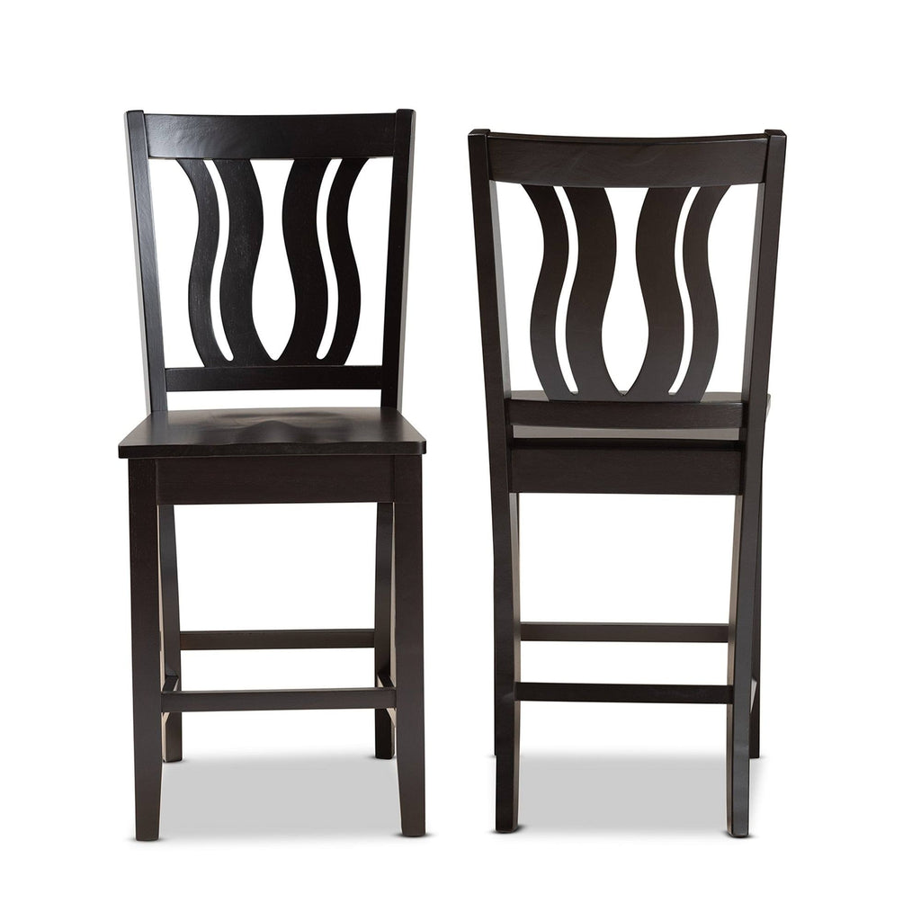 2-Piece Counter Stool Set - Espresso K903987