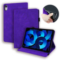 Purple Folio Stand Smart Case for iPad 10.9 inch 2022 with Pencil Holder E52906