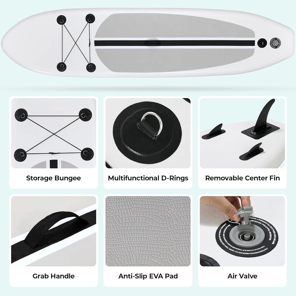 10FT Inflatable Stand-up Paddle Board G934
