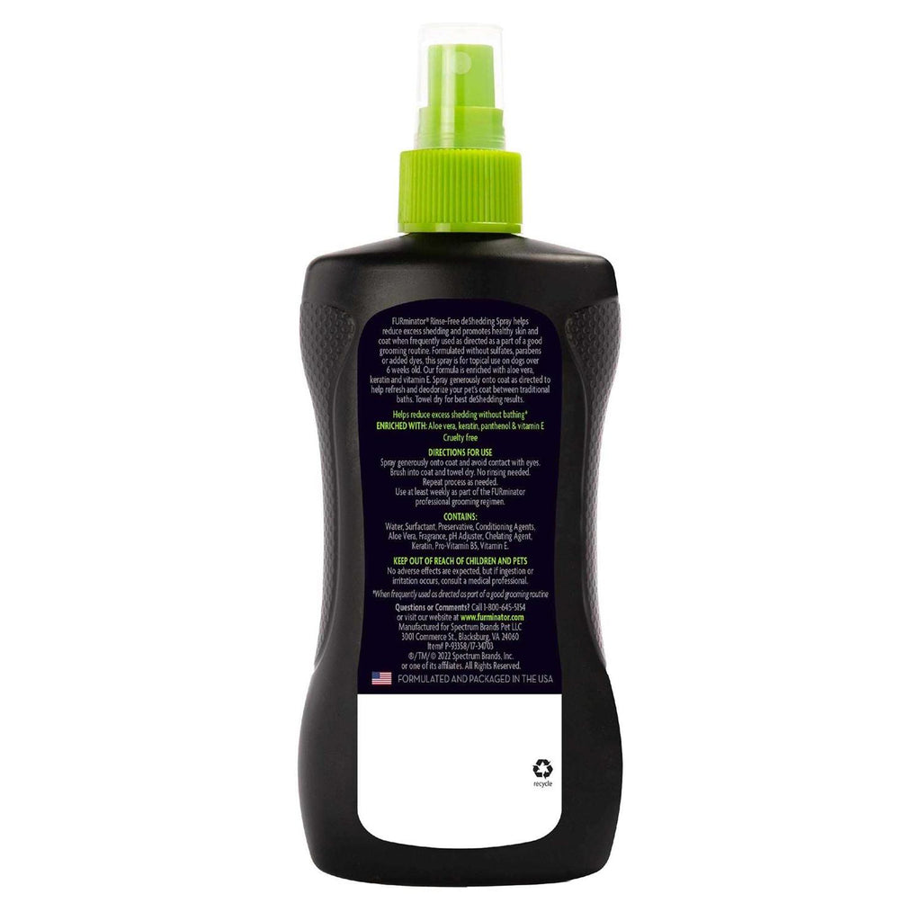 Rinse-Free deShedding Spray for Dogs O9817