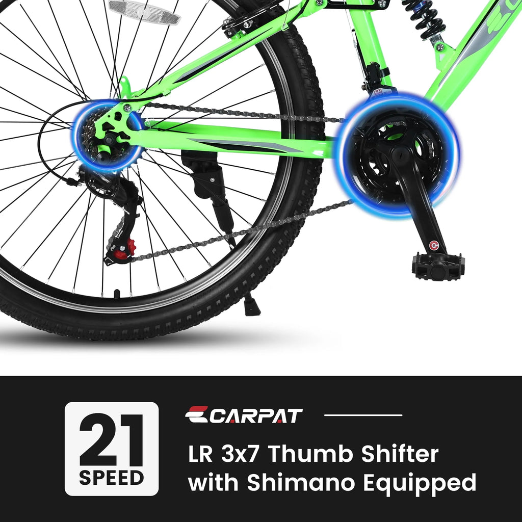 26 Mountain Bike 21 Speeds with Mechanical Disc Brakes F86537