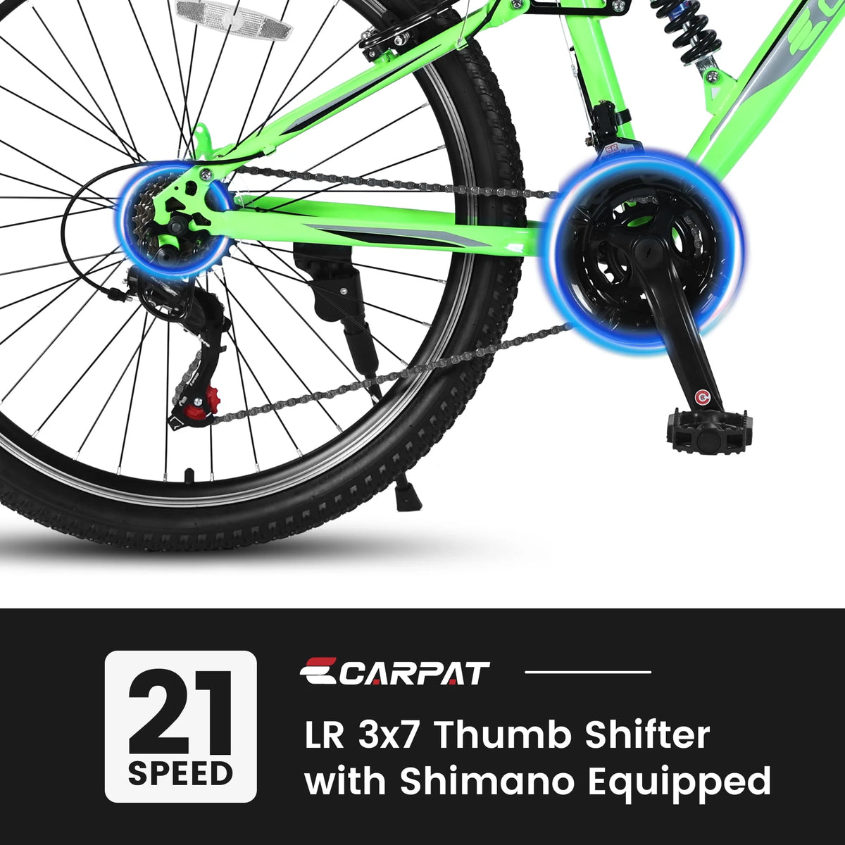 26 Mountain Bike 21 Speeds with Mechanical Disc Brakes F86537