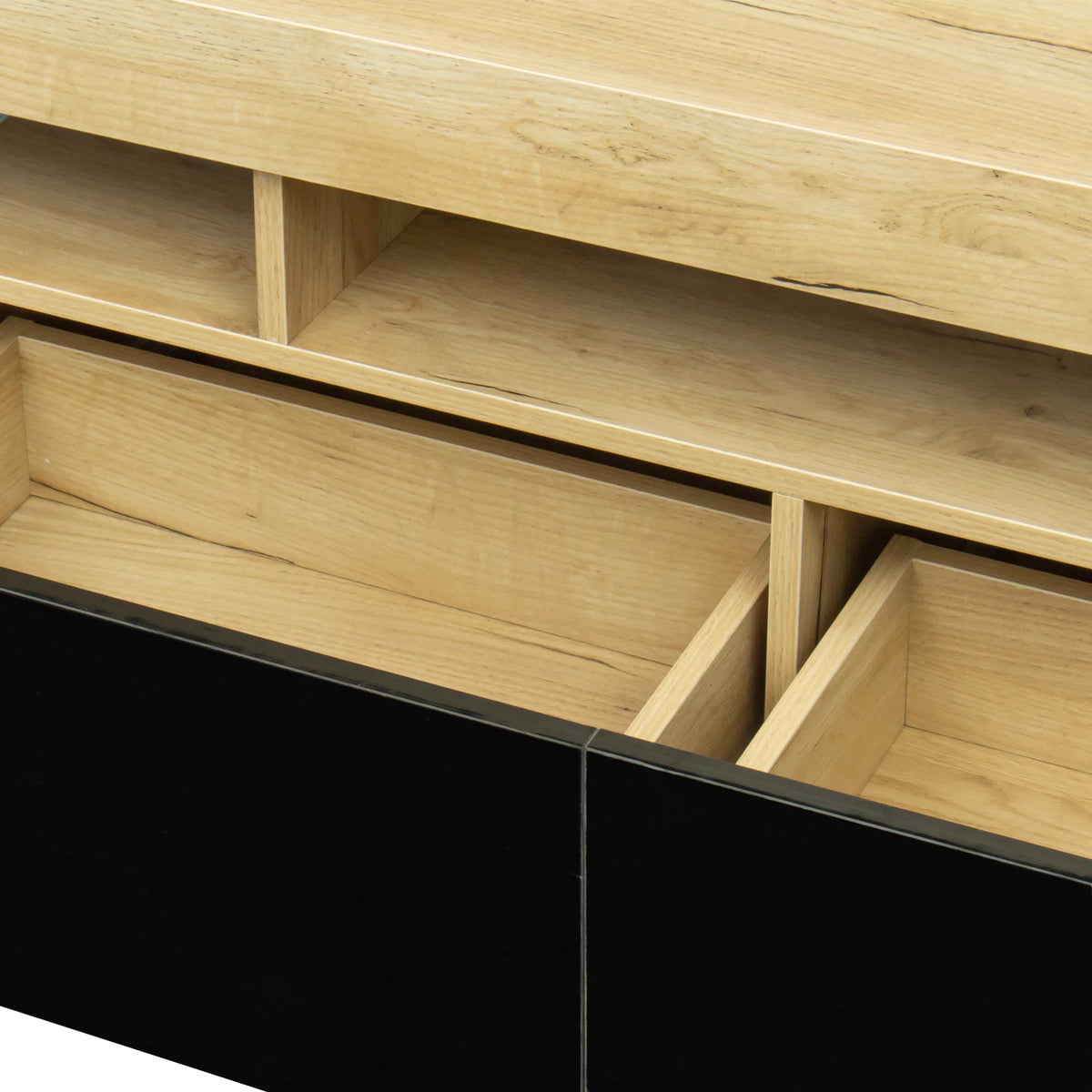 White LED TV Stand with Remote Control U224734