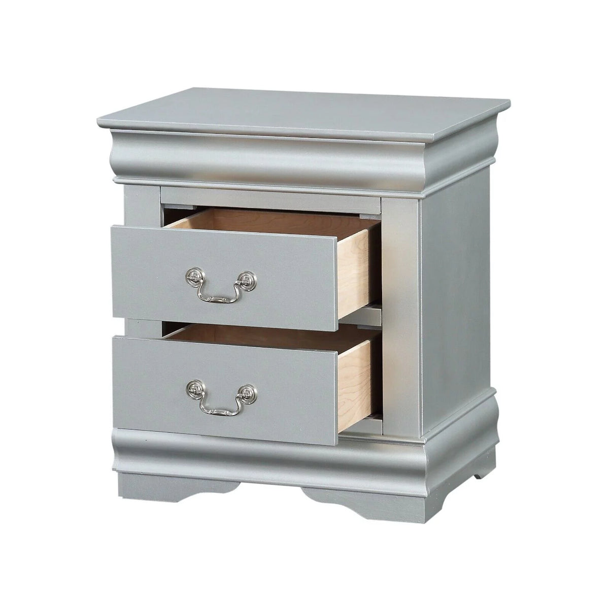 3pc Bedroom Set Eastern King Bed 2x Nightstands U901441