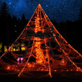 250 LED Purple Spider Web Lights with 8 Modes R164