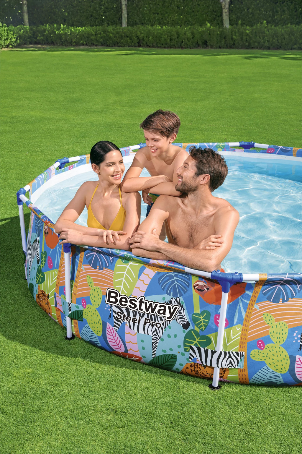 10 ft. x 26 in. Round Metal Frame Above Ground Pool I954