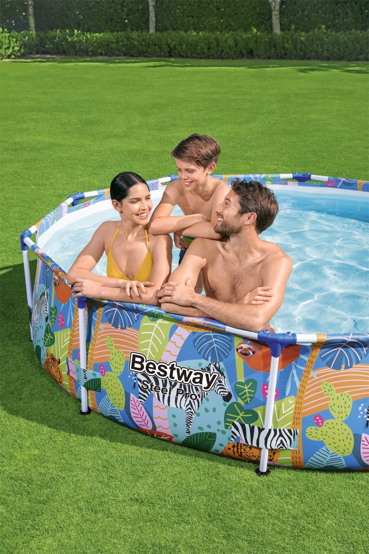 10 ft. x 26 in. Round Metal Frame Above Ground Pool I954