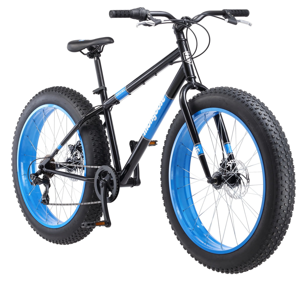 26 Fat Tire Bike 7 Speeds Black D6935