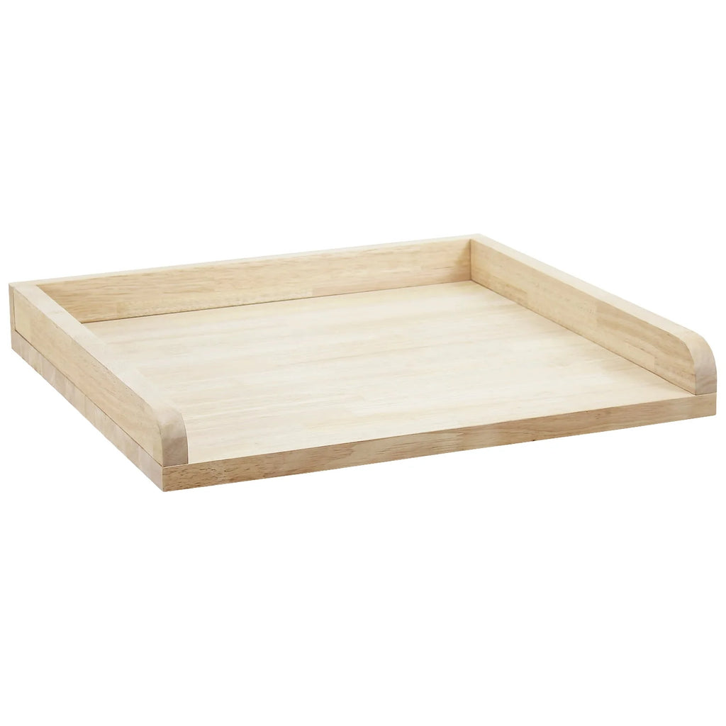 Butcher Block Countertop with Edge Rails 22 Depth x 23 Width W6712