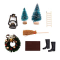 Doll House 8 Mini House Christmas Decoration Set N492978