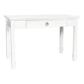 White 1-Drawer Wood Desk P190