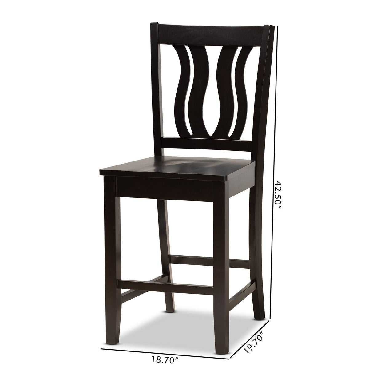 2-Piece Counter Stool Set - Espresso K903987