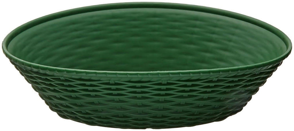 Oval Serving Basket, 9" x 6", Green, Pack of 12 O52877