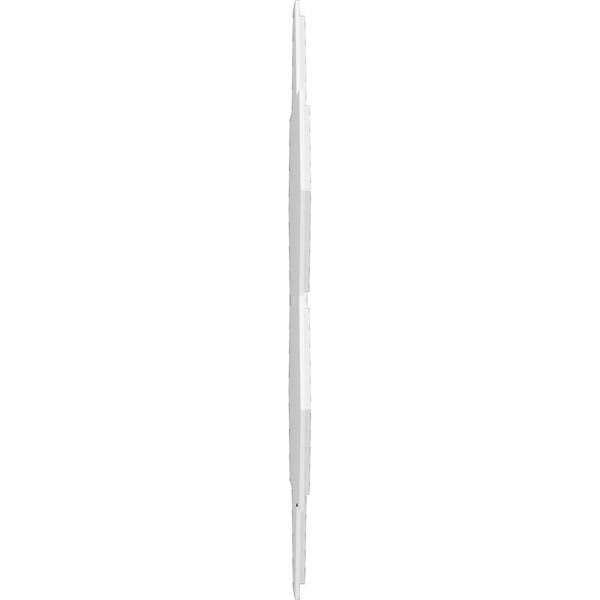 32 inchod x 1 inchid x 11 inchc x 1 inchp PVC Ceiling Medallion, Two Piece E89349